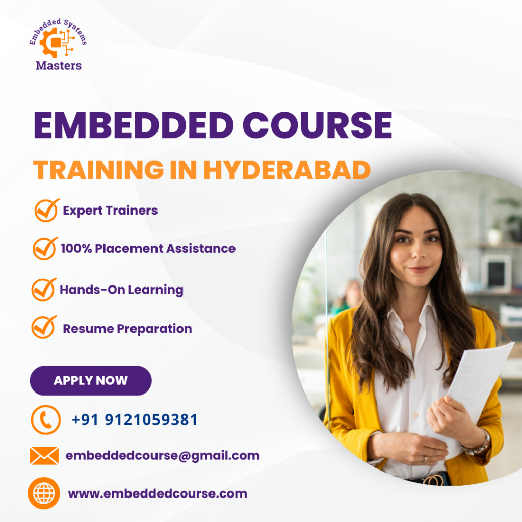 Embedded Systems Course In Hyderabad